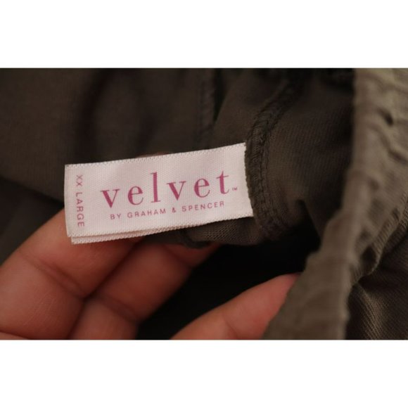 NWT‎ Velvet by Graham & Spencer Jogger Mens XXL Cotton Elastic Waist Sweatpants - Picture 7 of 10